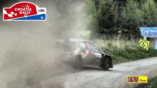 WRC Croatia Rally 2024  SPEED amp MAXIMUM ATTACK 🔥 AVRacing crash rally wrc flatout maxattack [upl. by Nnil]