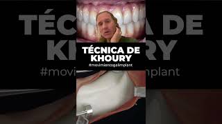 Los secretos y entresijos de la técnica de Khoury  Por el Dr Alberto Fernández shorts [upl. by Lesig338]