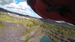 Zip World Velocity Onboard Video The Big Zipper  Europes Longest Zip Wire Bethesda Wales [upl. by Leo]