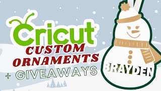 STOP USING THIS CRICUT FEATURE🤫 Personalize Cricut Christmas Ornament  Black Friday Deals REVEALED [upl. by Adnovaj]