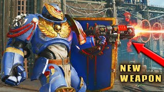 Ultramarines HONOUR GUARD vs Chaos  New NeoVolkite Pistol Gameplay  Warhammer 40k Space Marine 2 [upl. by Fachanan]