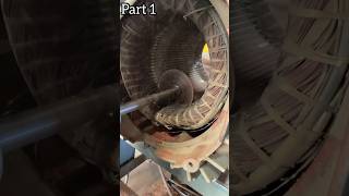 3 Steps to 3 Phase Motor Rewinding dcmotor shorts rewinding [upl. by Liv]