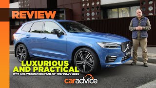 2021 Volvo XC60 T6 RDesign Review  CarAdvice  Drive [upl. by Zosima737]