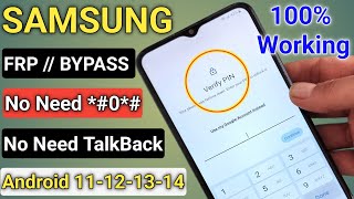 SAMSUNG FRP BYPASS 2024 ANDROID 11121314 Latest Security Frp Lock Removal  Google Lock Remove [upl. by Aneehsit763]