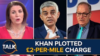 “It Will DESTROY London” Sadiq Khan Plotted £2PerMile Charge To Drive In Capital [upl. by Goetz633]