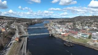 Kongsvinger from the air [upl. by Sura673]