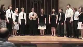 Now Is the Month of Maying Hastings College Ensemble quotSpectrumquot [upl. by Brufsky]