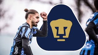 ASÍ JUEGA THIAGO VECINO POSIBLE NUEVO REFUERZO de PUMAS para el CLAUSURA 2024 [upl. by Aihsenod]