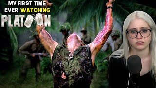 My First Time Ever Watching Platoon  Movie Reaction [upl. by Otsuaf807]