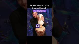 How it feels to play Arcane Mage in The War Within worldofwarcraft warcraft thewarwithin [upl. by Arutak]