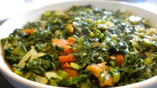 How to Make Collard Greens African Style Easy Recipe for Beginners [upl. by Terese]