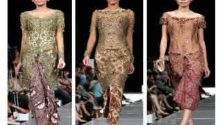 model kebaya brokat modern [upl. by Morissa592]