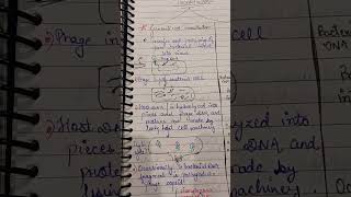 Transduction in bacteria 🦠🦠 easy notes [upl. by Noxin653]