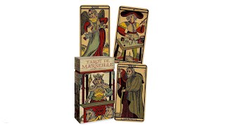 Tarot de Marseille 1890 ANIMA ANTIQUA limited edition deck Lo Scarabeo [upl. by Ahsiuqat]