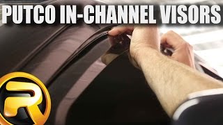 How to Install Putco In Channel Window Visors [upl. by Kipp]