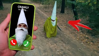 CRAWLY GNOME is CALLING NIKPIG Horror movie [upl. by Aleunam]