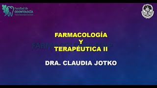 TEORICO 1 FARMACO II 2024 [upl. by Nesline]