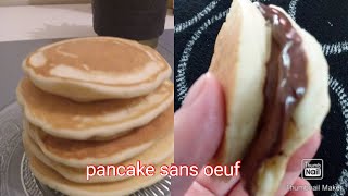 Pancake sans oeuf ultra moelleux facile et rapide [upl. by Gothurd410]