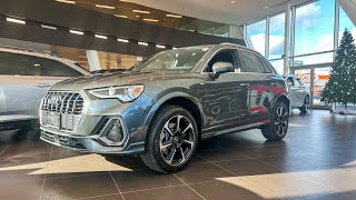 Introducing 2024 Audi Q3 In Daytona Grey On Rotor Grey [upl. by Benoite]