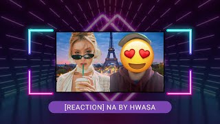 REACTION 화사 HWASA NA MV [upl. by Ree]