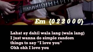 Randomantic by James Reid Guitar Chords [upl. by Ulphiah]