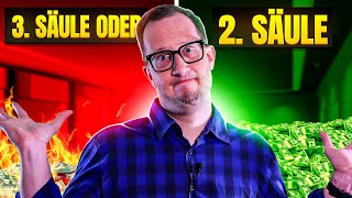 Altersvorsorge Die 2 vs 3 Säule  Wo soll ich einzahlen [upl. by Tannie]