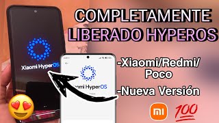 ✅SE LIBERÓ POR COMPLETO EL NUEVO HYPEROS OFICIAL PARA SUS XIAOMI  ACTUALIZA [upl. by Zzahc]