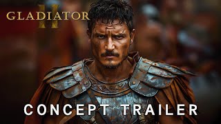 Gladiator 2 2024  Concept Trailer  Paul Mescal Pedro Pascal amp Denzel Washington 4K [upl. by Hedberg]