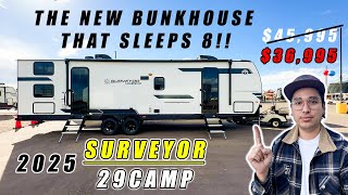 2025 Surveyor 29CAMP THIS TRAVEL TRAILER IS SO AFFORDABLE AND WILL SLEEP THE ENTIRE FAMILY MUST SEE [upl. by Vanni]