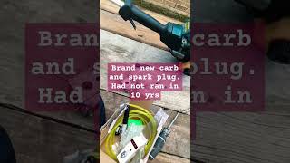 weed eater  lawnmower mechanic carburetor [upl. by Ardnic]