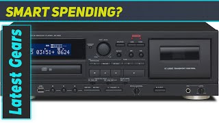 Teac AD850 Cassette Deck CD Player Review  AllinOne Recording Powerhouse [upl. by Fay710]