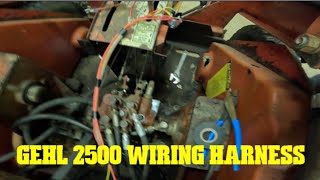 Gehl 2500 Honda Gx630 wiring harness and rectifier mounting Part 7 gehl motorswap diy [upl. by Yumuk]