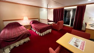 Trying the Junior Suite on the Japanese Ferry to Hokkaido  Shin Nihonkai Ferry [upl. by Wyon]