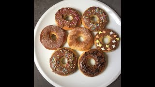 Ντόνατς Φούρνου  Oven baked donuts  Αγάπα Με Αν Dolmas [upl. by Stormie]