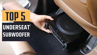 Best Underseat Subwoofers 2024  Top 5 Picks [upl. by Darrill3]