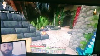 Tour of my Lush Cave base in Minecraft Bedrock 119 [upl. by Lia219]