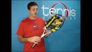 Babolat Aerostrike Tennis Rackets  Tennis Express Racket Reviews [upl. by Napier60]