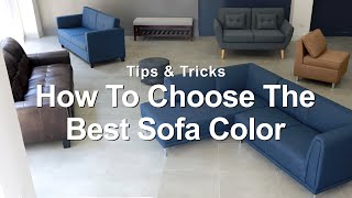 How To Choose The Best Sofa Color  MF Home TV [upl. by Gibeon]