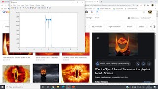 Frequency Response of Chirp Signal Eye of SauronThe Lord of the Rings [upl. by Omlesna769]