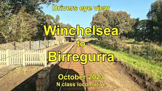 Drivers eye view Winchelsea to Birregurra Oct 2023 [upl. by Henson]