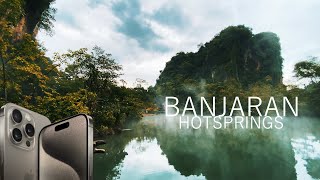 The Banjaran Hotsprings with iPhone 15 Pro [upl. by Mathis]