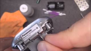 Panasonic KXTGA470 Keypad Button Repair Installation [upl. by Dnyletak467]