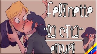 Miraculous Ladybug 😍💋 Felinette ❤La cita💑 Spanish Comicdub [upl. by Banebrudge]