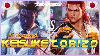 Tekken 8 ▰ Torizo Hwoarang vs Keisuke 4 Ranked Kazuya ▰ Ranked Matches [upl. by Ahseekat]