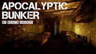 Apocalyptic Bunker Room ☢️ Ambiance to Relax  Study to  1 Hour [upl. by Mita]