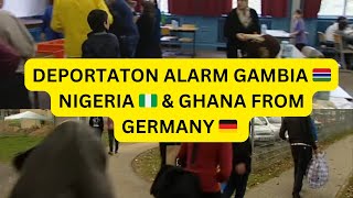 Massive Deportation in Germany 🇩🇪 Now Gambia 🇬🇲 Nigeria 🇳🇬 amp Ghana Update For Asylum Seekers In 🇩🇪 [upl. by Euqinomad]