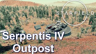 Serpentis IV Outpost  Exploring Deep into Varuun Zealot Territory  Great Views  Starfield [upl. by Matless671]