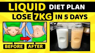 Liquid Diet Plan For Weight Loss  How To Lose Weight Fast With Liquid Diet  By imkavy [upl. by Magnusson]