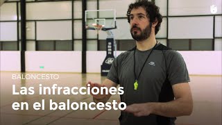 Las infracciones en el baloncesto  Baloncesto [upl. by Beyer]