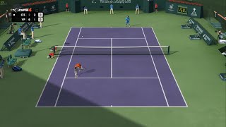 How realistic is this old Tennis game Top Spin 4 [upl. by Imoin396]